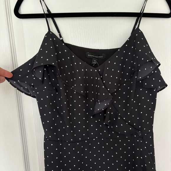 Banana Republic | Faux Wrap Dress - Size 8 - Picture 2 of 9